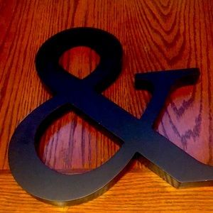 Ampersand sign “&”